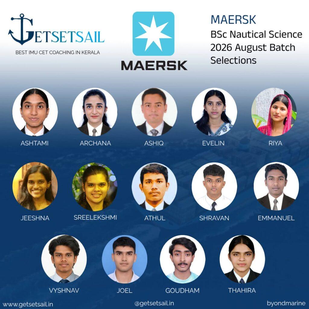 getsetsail candidates sponsored by maersk